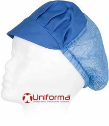 [TM601] Cofía con Visera y Tejido de Rejilla Transpirable -TM601