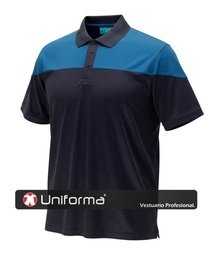 Polo Técnico Bicolor Microperforado -TWF2616