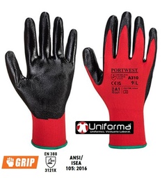 [PA310] Pack 10 Guantes de Nitrilo Flexo Grip - PA310