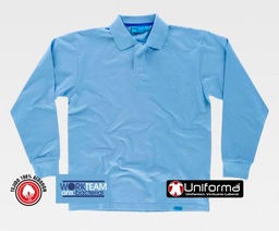 [TC3410] Polo Anti-Bacterias Manga Larga - TC3410