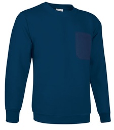 [VALENTO RANGO] Sudadera Cuello Redondo con Bolsillo VL1085