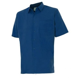 [V531] Camisa Popelín Manga Corta - V531