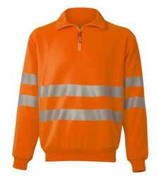 [V305704] Sudadera Alta Visibilidad Media Cremallera V305704