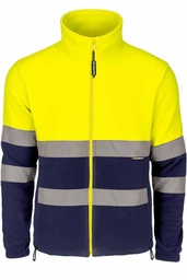 [Prima Everest Jacket Combi] Polar Alta Visibilidad Cremallera Completa - PR5630
