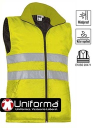 [VL2650] Chaleco Alta Visibilidad Acolchado Oxford - VL2650