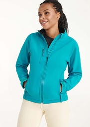 [LY6437] Chaqueta Tipo softshell Doble Capa Entallada Mujer - LY6437