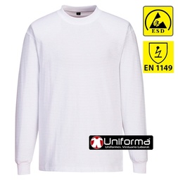 [PAS22] Camiseta ESD Disipativa Anti-estática Manga Larga - PAS22