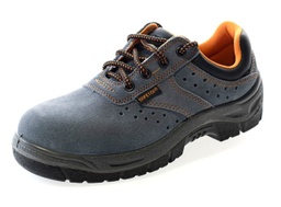 [SF229] Zapato Nobuck Azul Perforado S1P+SRC - SF229