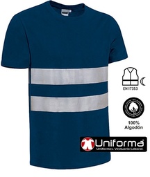 [VL2020] Camiseta Algodón Visibilidad Realzada - VL2020