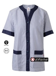 [V579] Camisola Rallas Cierre Botones - V579