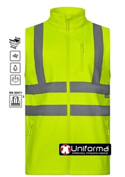 [V305905] Chaleco Soft Shell Alta visibilidad clase 2 - V305905