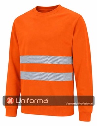 Sudadera con Bandas Reflectantes Segmentadas - UN2280