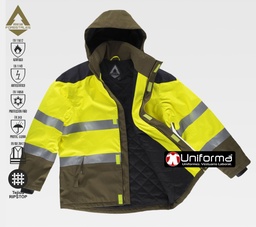 [TB3781] Parka Forestal Ignífuga Alta Visibilidad  -TB3781