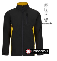 [V106004] Cazadora Softshell Bicolor Triple Capa - V106004