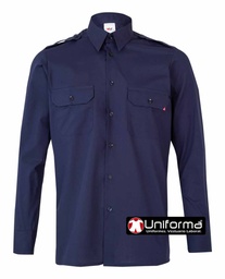 [V530] Camisa Manga Larga con Galoneras - V530