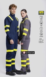 [TC5096] Buzo Ignífugo, Antiestático con protección para Soldadura y Arco - TC5096