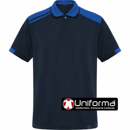 Polo Bicolor Manga Corta Antibacterias - LY8410