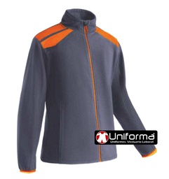 [LY8412] Chaqueta Polar Bicolor  - LY8412