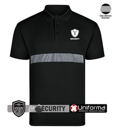 [Velilla PS16OU Bogan] Polo Técnico para Vigilante de Seguridad - VPS160UAV