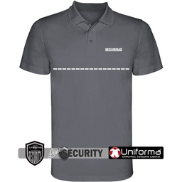 [LY0404U] Polo Técnico ligero Vigilante de Seguridad - LY0404U