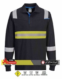 Polo Ignífugo con Reflectantes para ATEX - PFR71150