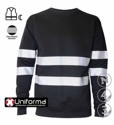 [AN18014] Sudadera con Bandas Reflectantes Segmentadas - AN18014