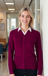 Rebeca Mujer Punto Cuello Pico - VL1540