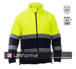 [BW4120] Chaqueta Polar Combinado - BW4120