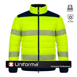 [BW4122] Parka Acolchada Reversible Alta Visibilidad - BW4122