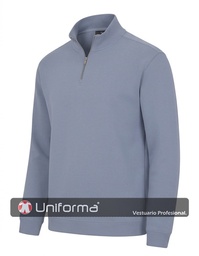 [SQ270U] Sudadera Unisex Media Cremallera Hervey - SQ270U